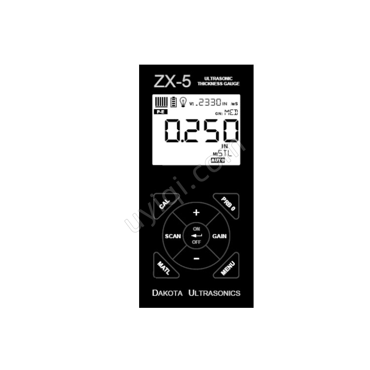 ZX-5超聲波測厚儀美國DAKOTA達(dá)高特