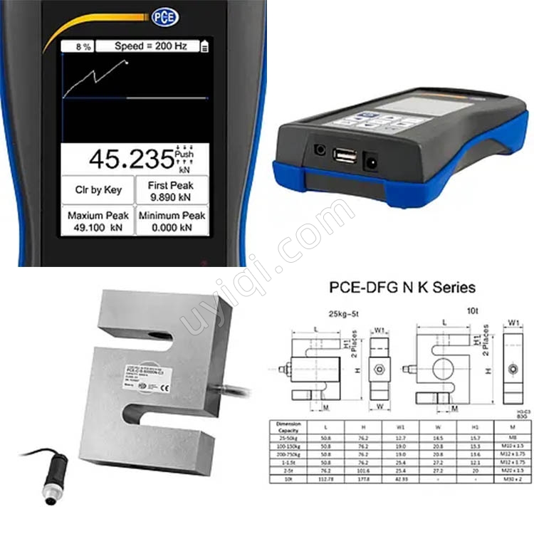 PCE-DFGN50K測(cè)力計(jì)英國(guó)PCE