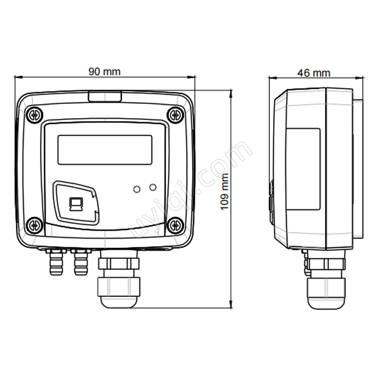 PST-14電子式微差壓報(bào)警開關(guān)法國(guó)sauermann索爾曼