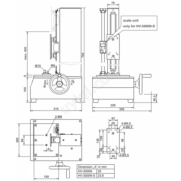 HV-3000N試驗臺德國schmidt
