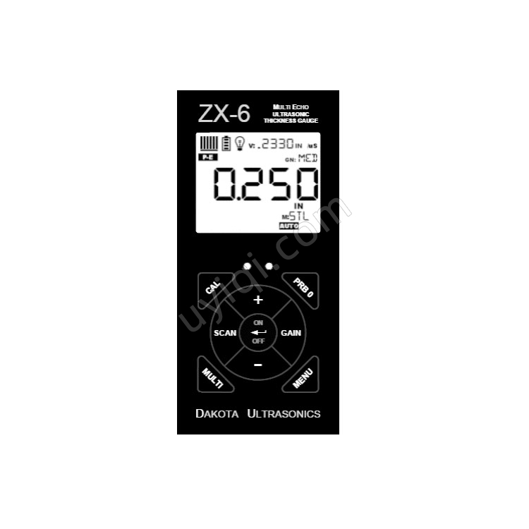 ZX-6超聲波測厚儀美國DAKOTA達高特