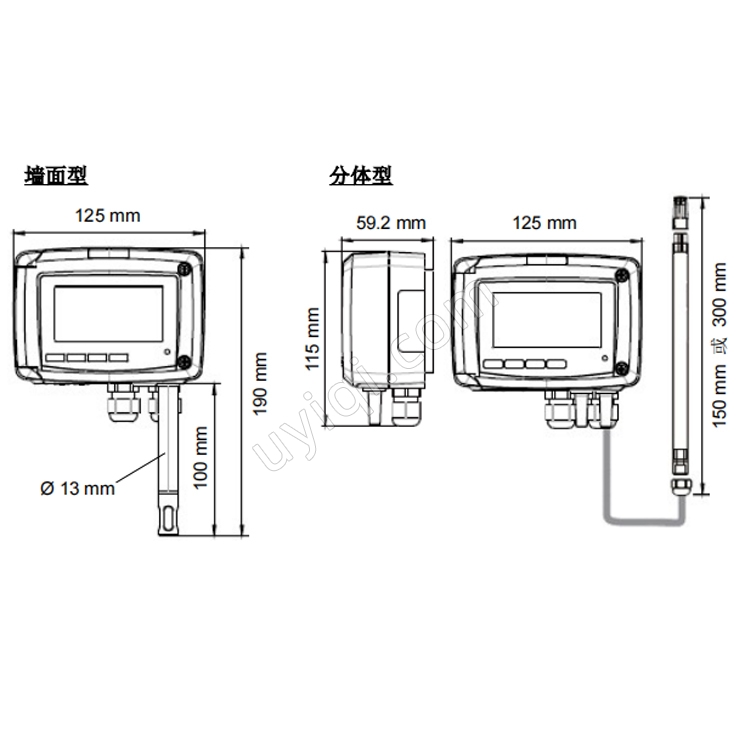 TH210多功能溫濕度變送器法國(guó)sauermann索爾曼
