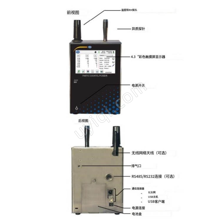PCE-PQC20EU空氣質(zhì)量計(jì)英國(guó)PCE