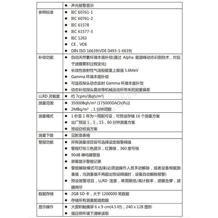 德國SARAD臺(tái)式放射性氣溶膠在線連續(xù)監(jiān)測儀Aer5000