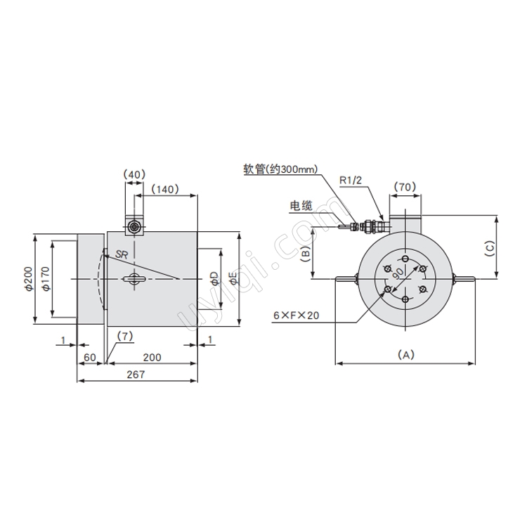 LC-E壓縮式載荷傳感器日本KYOWA