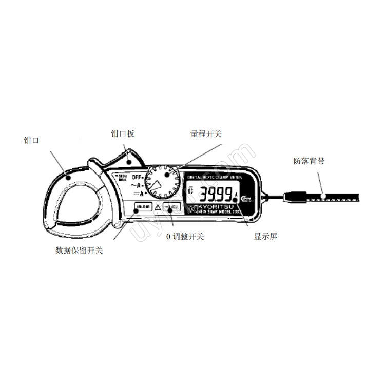 日本KYORITSU克列茨交直流鉗形表MODEL 2033