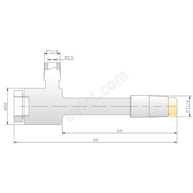 SUNAIR小型渦流管冷卻器冷卻槍SR-W02