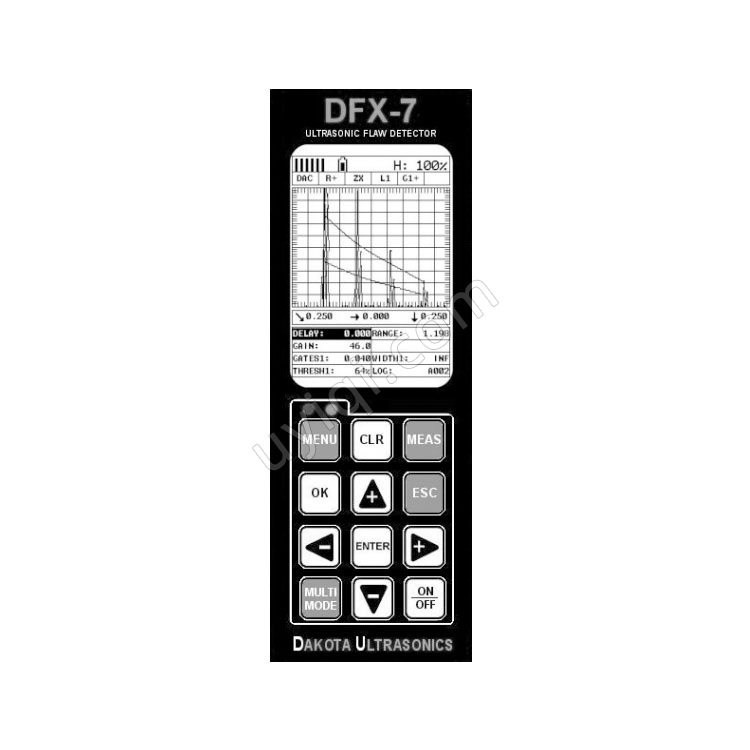 DFX-7數(shù)字超聲波探傷儀測厚儀美國DAKOTA達(dá)高特