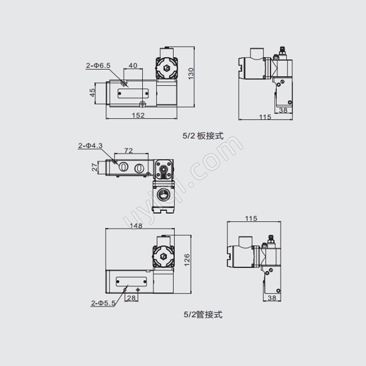 MORC先導(dǎo)式氣動(dòng)MC50-XXD電磁閥C級(jí)隔爆1/2"