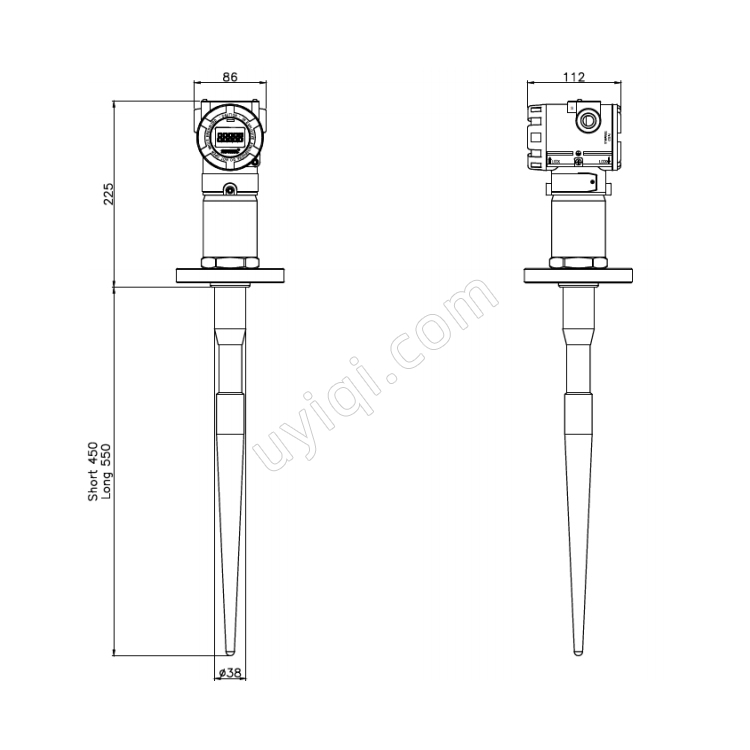 非接觸式液位變送器ALT6200-R韓國AUTROL
