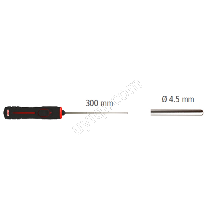 Pt100鉑電阻熱電偶溫度探針SPRP300法國sauermann索爾曼