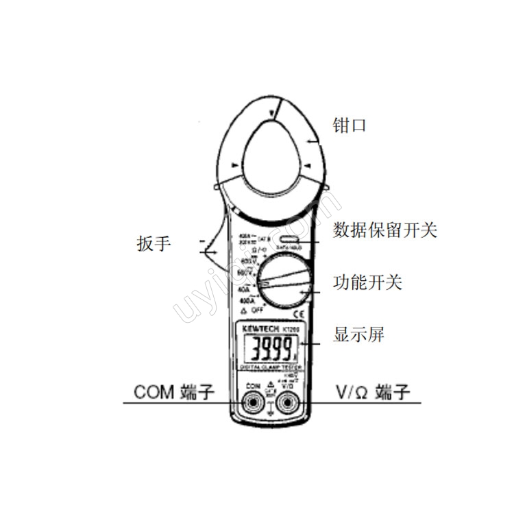 日本KYORITSU克列茨數(shù)字式鉗形表KS200