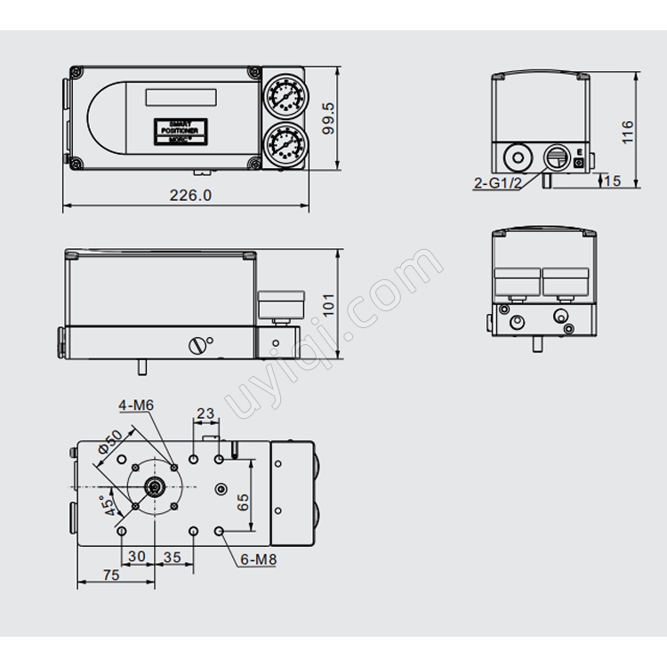 MORC智能閥門定位器MSP-25本安型