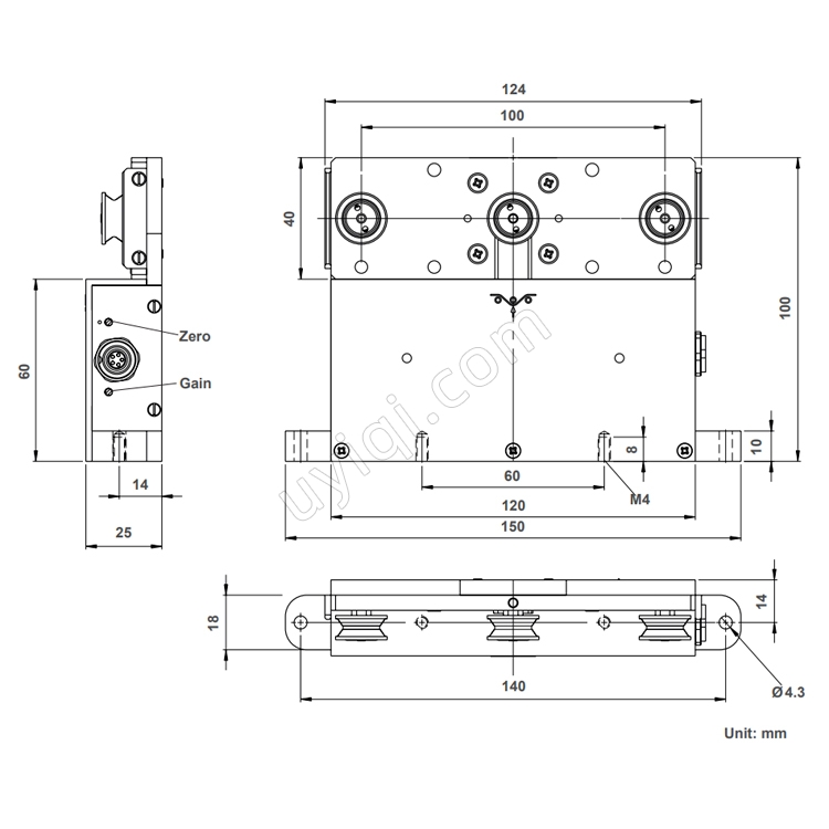 MZ1-1000張力傳感器德國schmidt