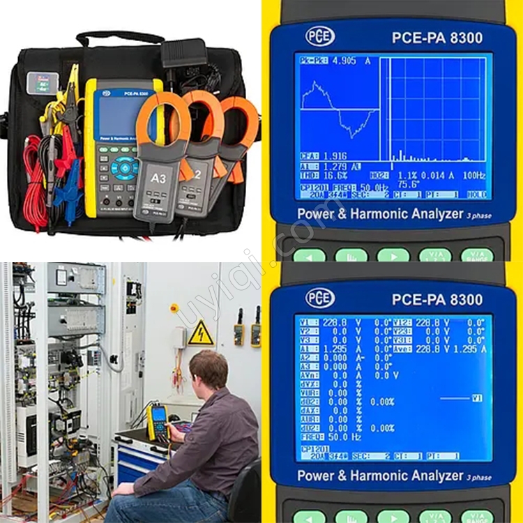 PCE-PA8300-1三相功率計英國PCE