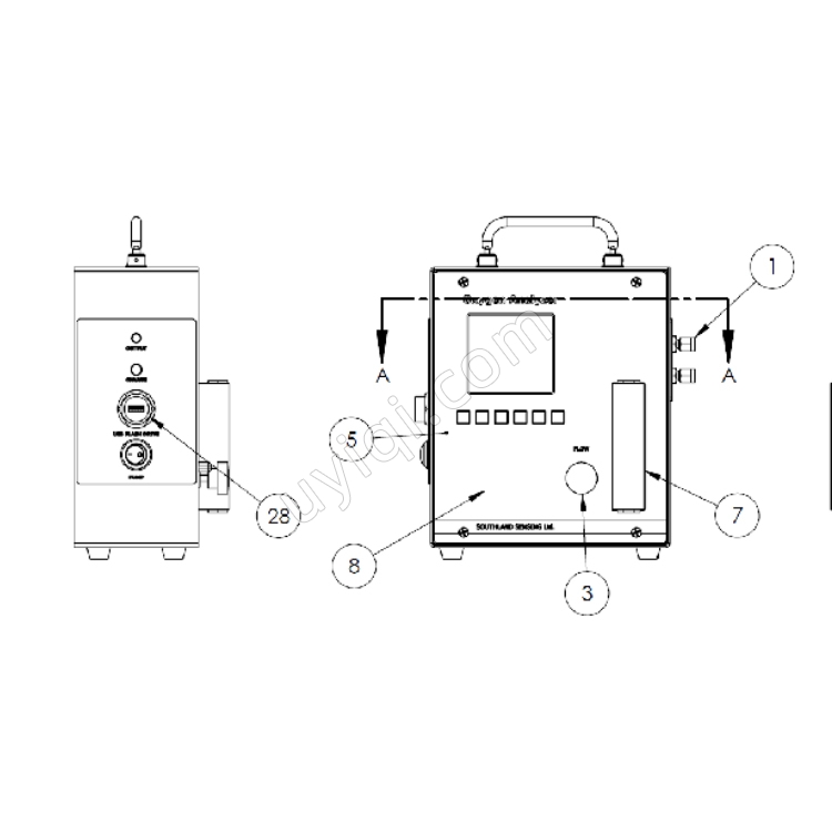 美國SSO2便攜硫化氫分析儀H2S-780