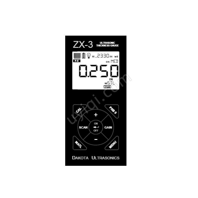 ZX-3超聲波測(cè)厚儀美國DAKOTA達(dá)高特