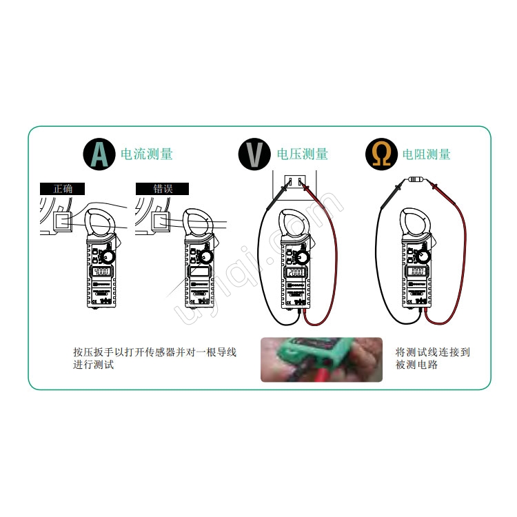 日本KYORITSU克列茨數(shù)字式鉗形表KEW 2200