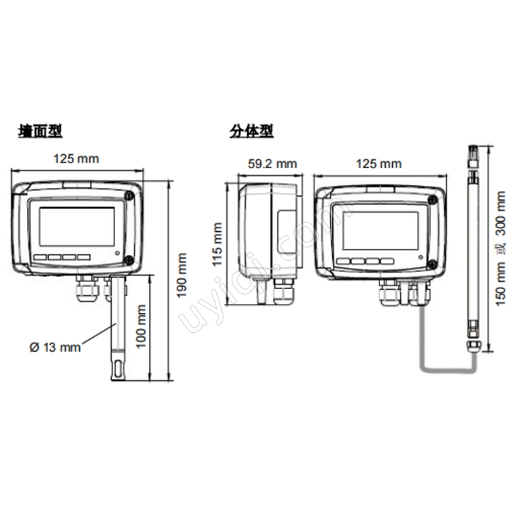 TH210S多功能溫濕度變送器法國sauermann索爾曼