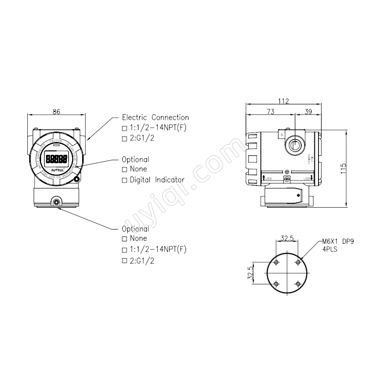 溫度變送器ATT2100韓國AUTROL