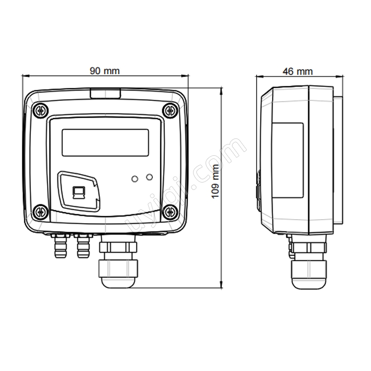 PST-11電子式微差壓電子開關(guān)法國sauermann索爾曼