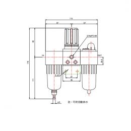 臺灣TOPAIR三點式組合DSFRL-06-DSFRL-06